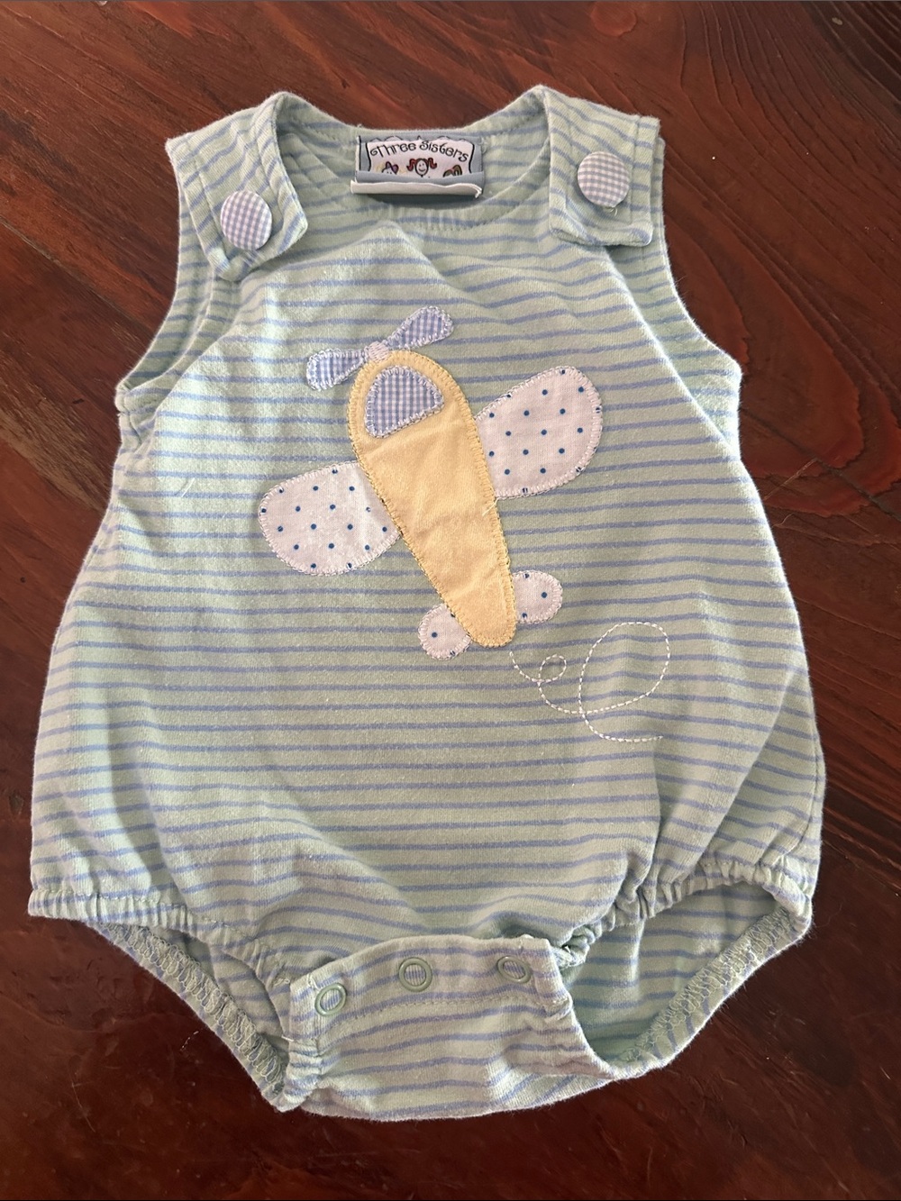 Three sisters romper NB
